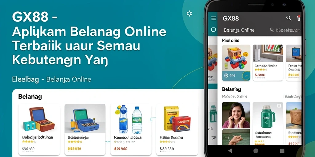 Antarmuka aplikasi GX88 yang menarik dan mudah digunakan.