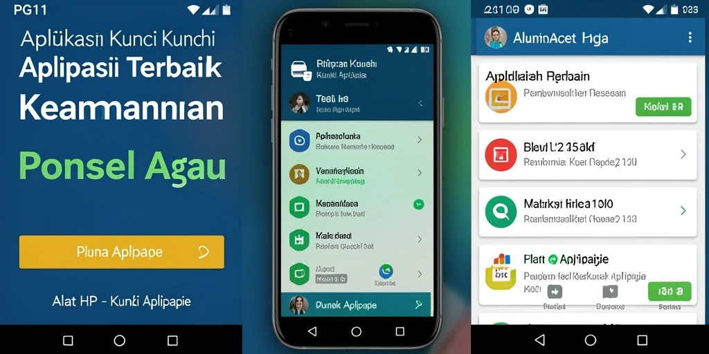 Tampilan antarmuka PG11 untuk mengunci aplikasi dengan mudah.